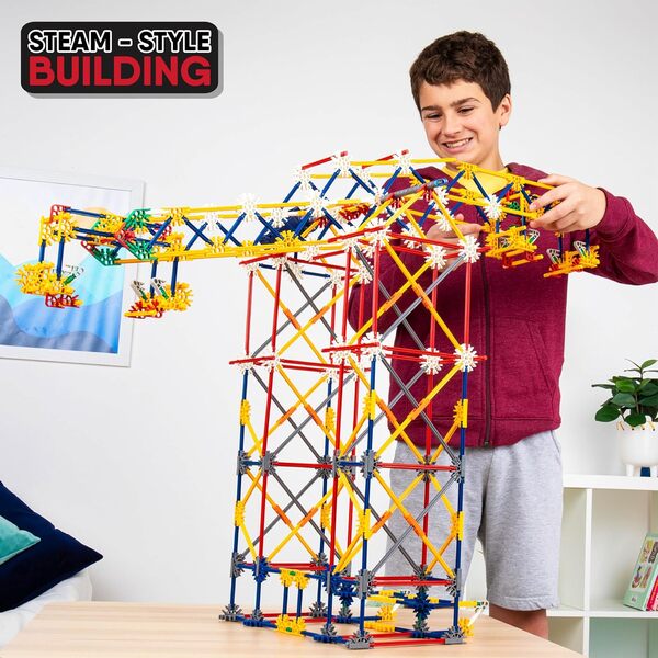 Découvrez le k'NEX Thrill Rides 3-en-1, un parc d'attractions à construire qui stimule l'imagination des enfants. Explorez notre test complet pour savoir comment ce kit innovant peut transformer le jeu en une aventure excitante et éducative.