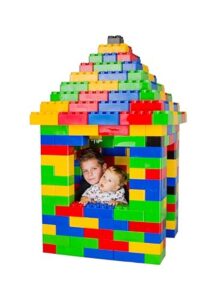 Revue des blocs de construction XXL enfants avec train Bj Plastik