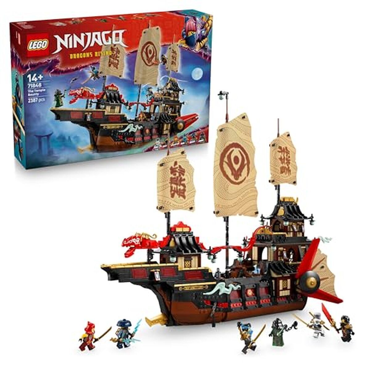 Test du LEGO Ninjago temple Bounty : un défi interactif pour les fans