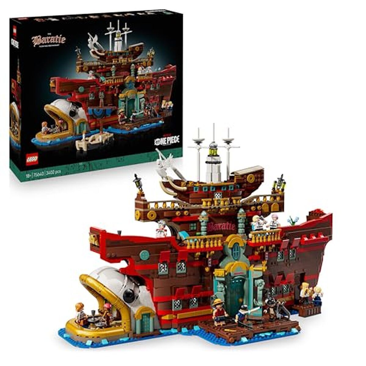 Test du LEGO ONE PIECE Baratie : le restaurant flottant en maquette détaillée