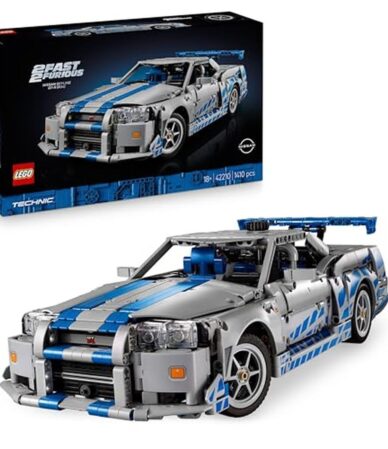 Test : lego Technic Nissan Skyline GT-R (R34) - Drift et Détails 42210
