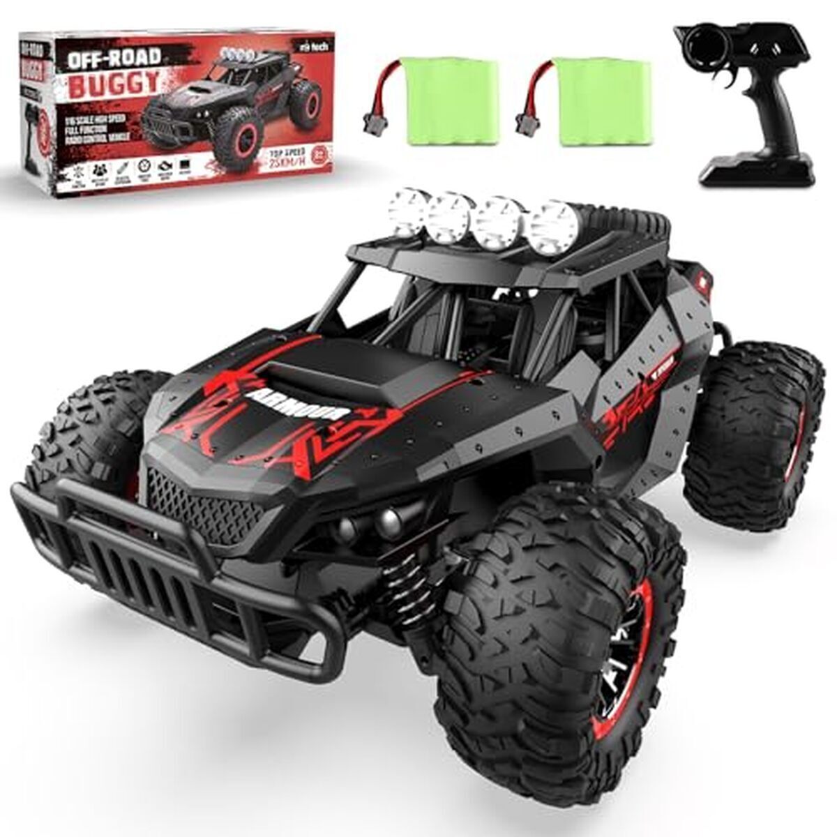 Test : voiture RC tout-terrain 4x4 25KM/H 2, 4GHz