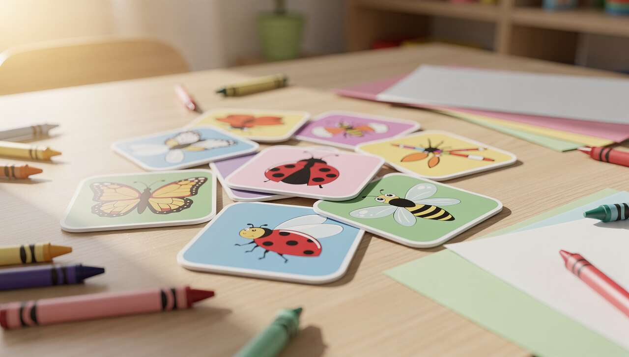 Vocabulaire Maternelle : les Cartes Insectes Pour Enfants