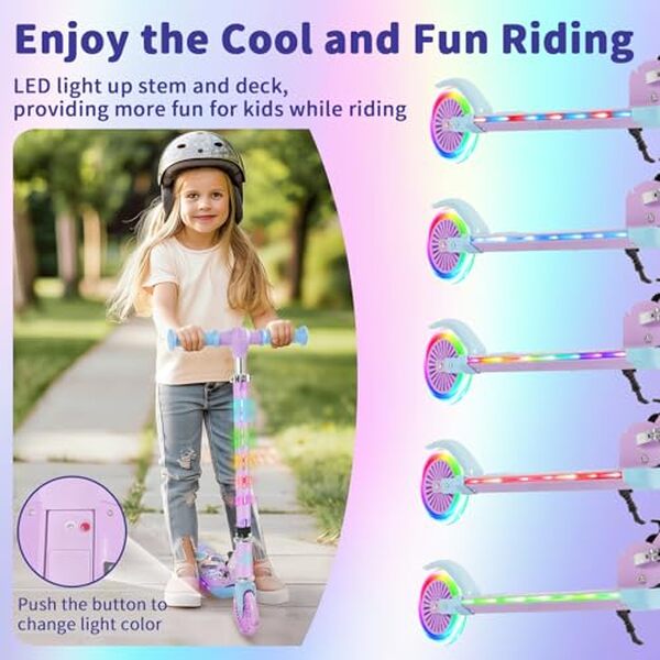 Découvrez notre évaluation détaillée de la trottinette pliable BELEEV V3 avec LED pour enfants : sécurité, design et fonctionnalités innovantes pour des balades fun et sûres.