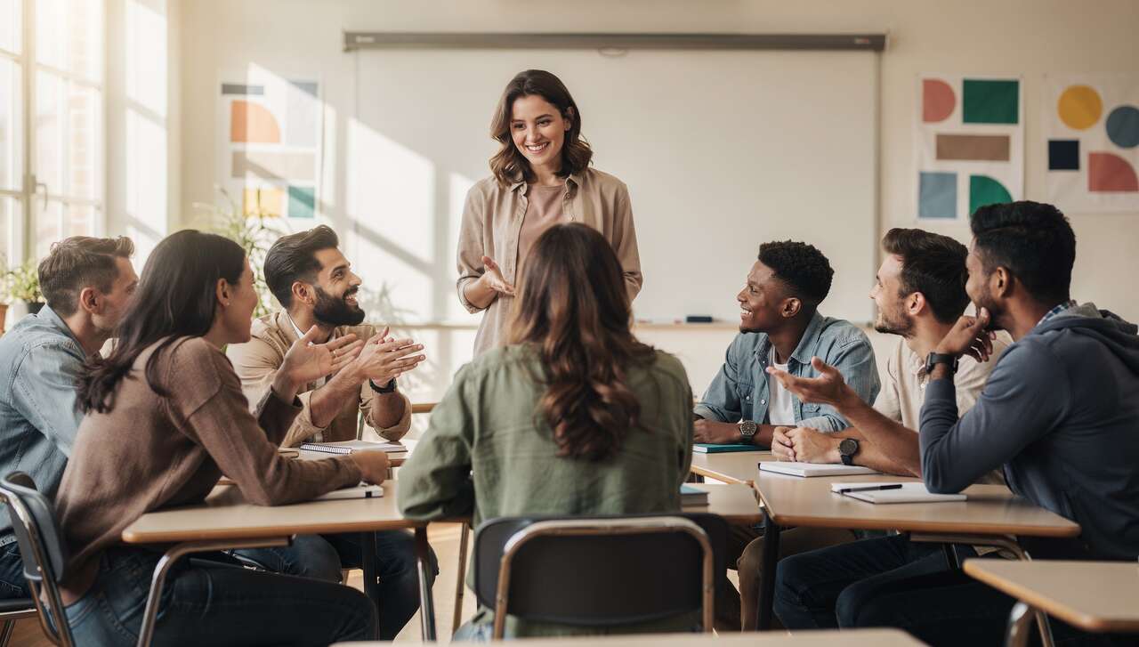 Affiche sur l'empathie : comprendre les émotions pour mieux communiquer en classe
