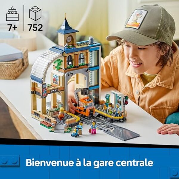 Découvrez les caractéristiques fascinantes de la gare centrale LEGO City 60469 : un ensemble captivant pour les passionnés de LEGO et de construction