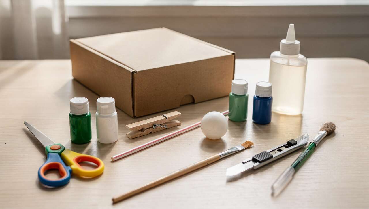 Jeu de foot à fabriquer : activités DIY pour enfants