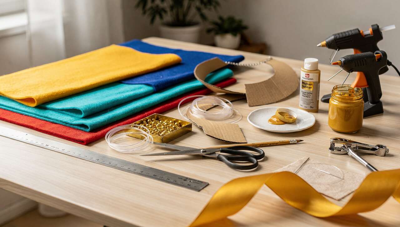 DIY : fabriquer un collier de pharaon égyptien