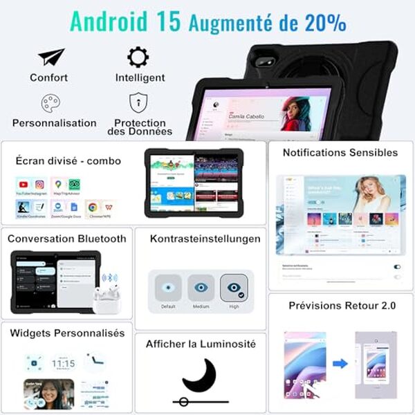 Découvrez notre test détaillé de cette tablette Android 15 avec processeur octa-core, écran 10 pouces et 30 Go de RAM : performances, autonomie et verdict complet.