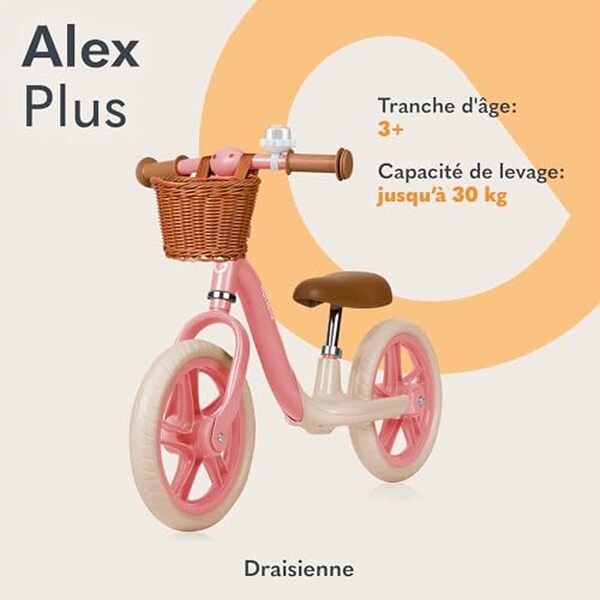 Découvrez notre test complet de la draisienne Lionelo Alex Plus : caractéristiques, avantages et avis sur ce vélo d'équilibre réglable et léger pour enfants. 