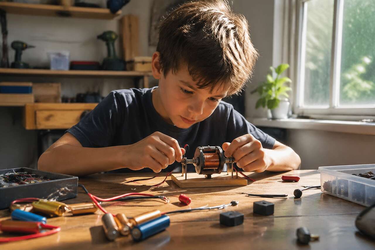 étape par étape : créer son propre moteur électromagnétique