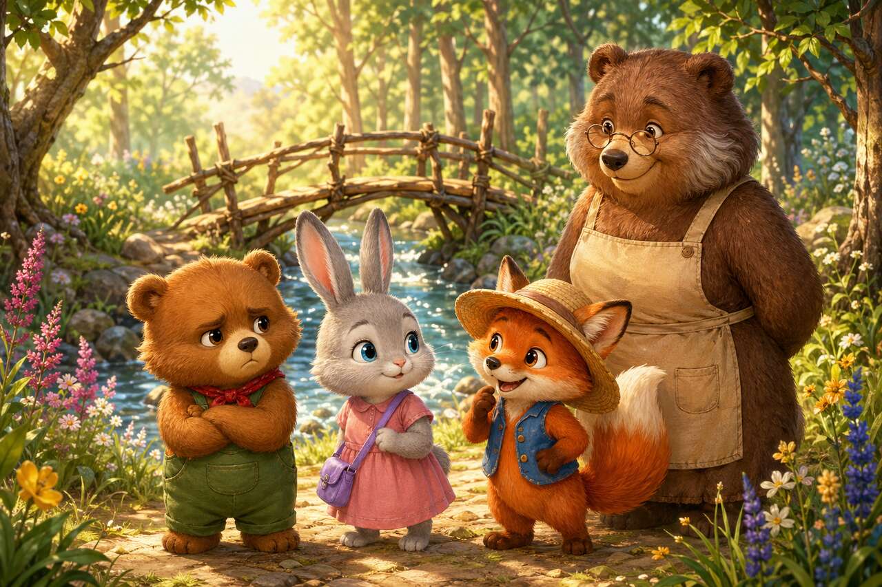 Le petit ours qui ne voulait pas dire pardon