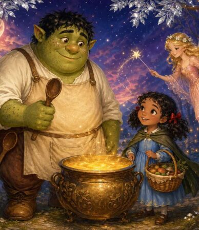 L'ogre gourmet et la soupe enchantée