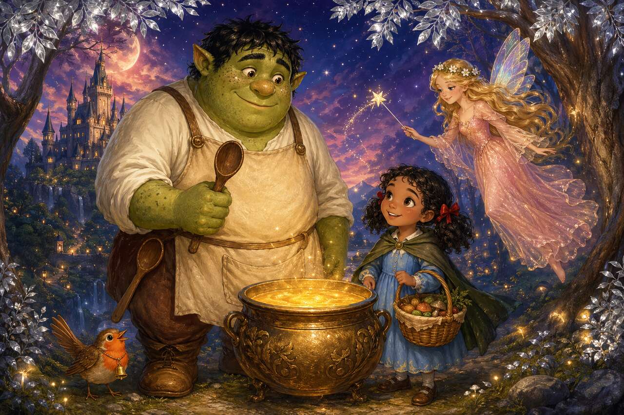L'ogre gourmet et la soupe enchantée