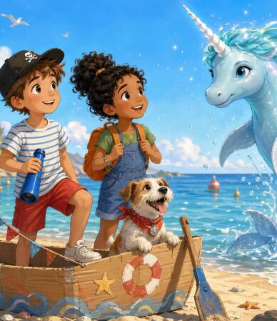Tom le pirate et la licorne des mers