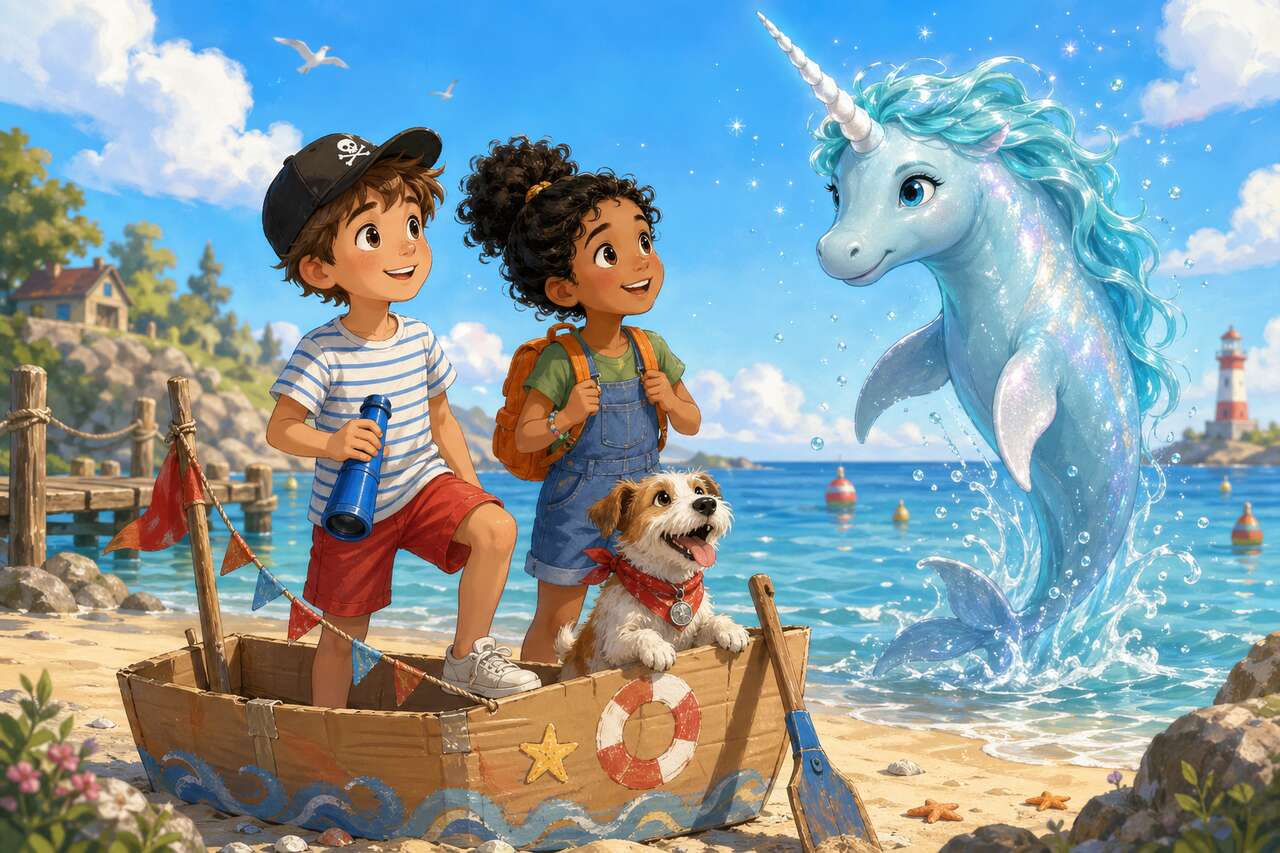 Tom le pirate et la licorne des mers