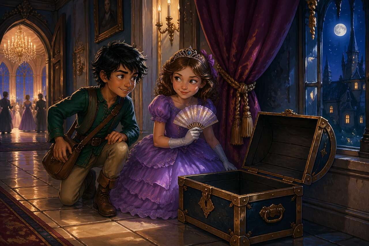 Lila et Milo décident de partir vers la forêt enchantée pour retrouver les masques.