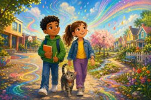 La quête de Samir pour un monde coloré
