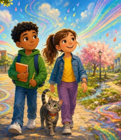 La quête de Samir pour un monde coloré