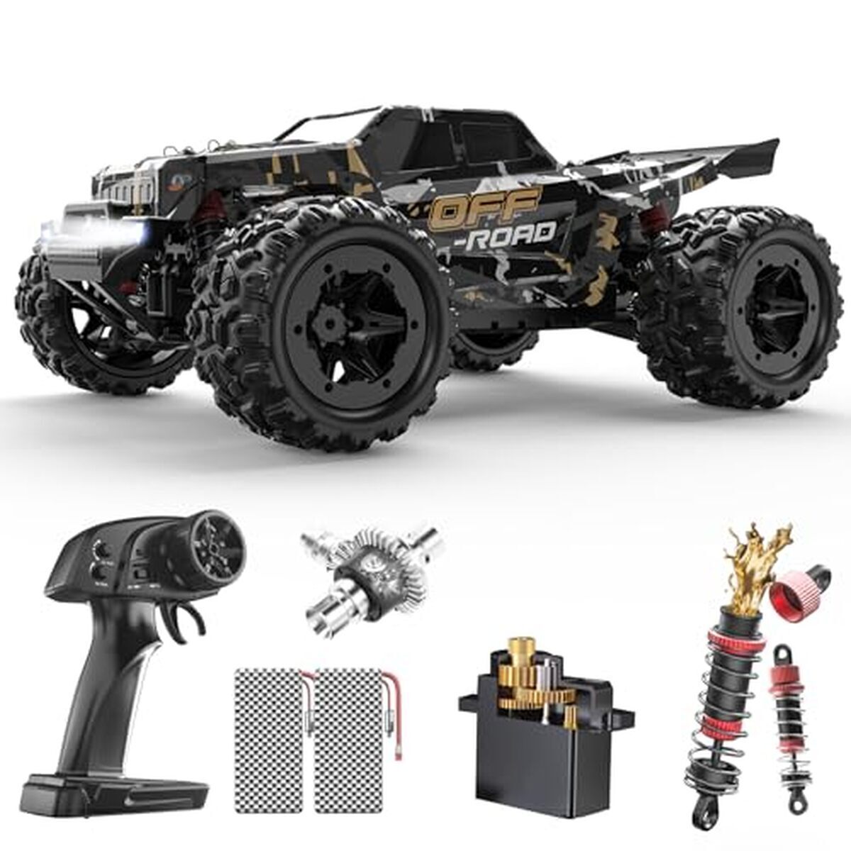 Test : dEERC 1/16 voiture RC tout-terrain 4WD 40 KPH