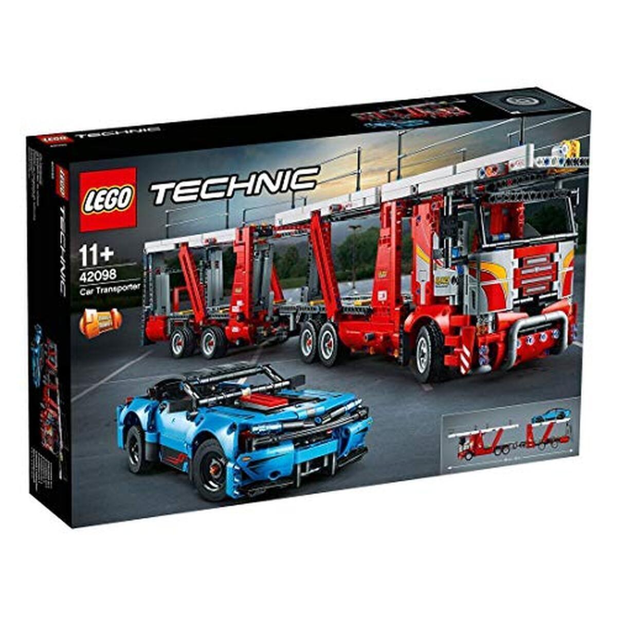 Test du LEGO Technic transporteur de voitures 42098 : défi de construction