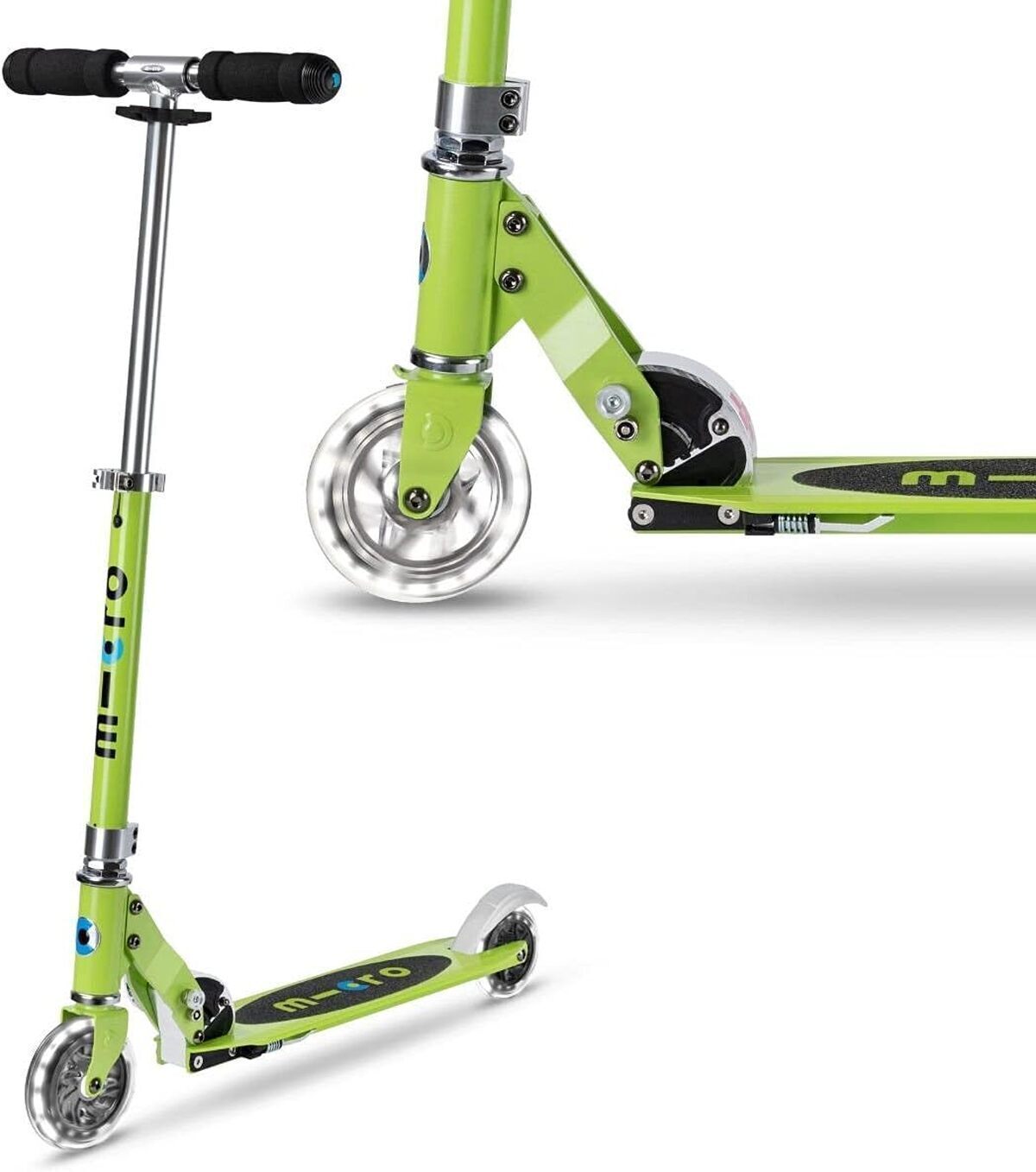 Test : micro trottinette enfant Sprite LED pliable et réglable