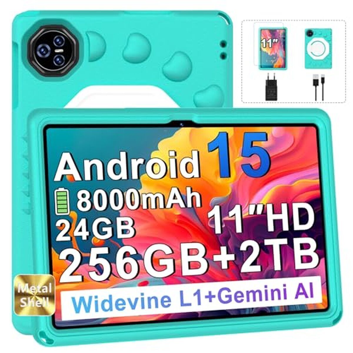 Test tablette Android 15 : performance et protection pour enfants