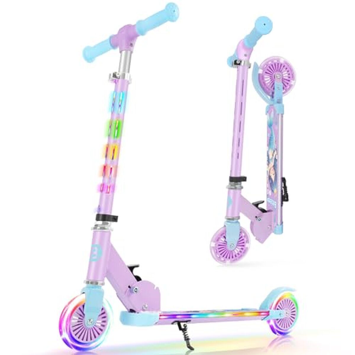 Test : trottinette pliable BELEEV V3 avec LED pour enfants