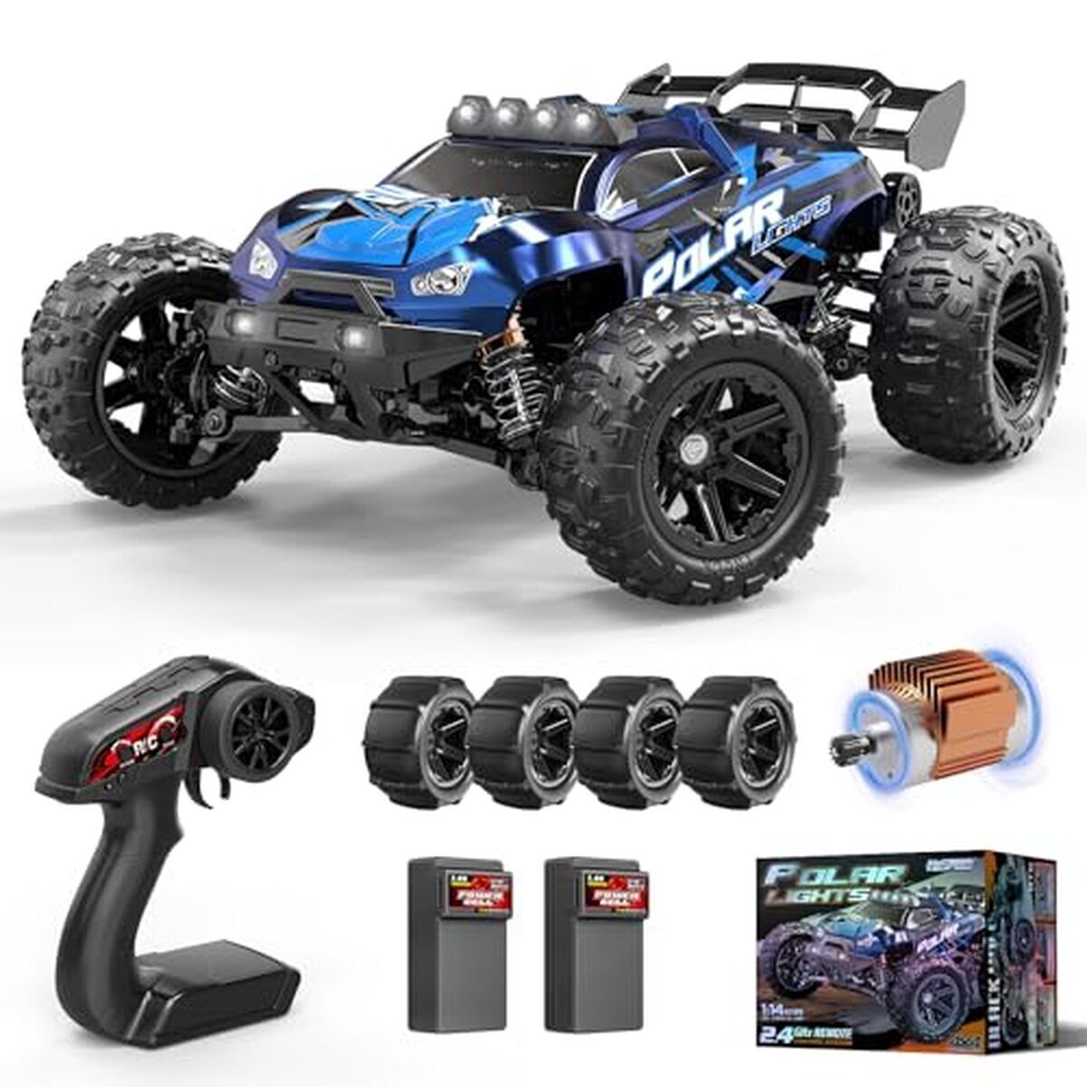 Test : womaqu 4WD RC, vitesse et puissance à l'échelle 1 : 14