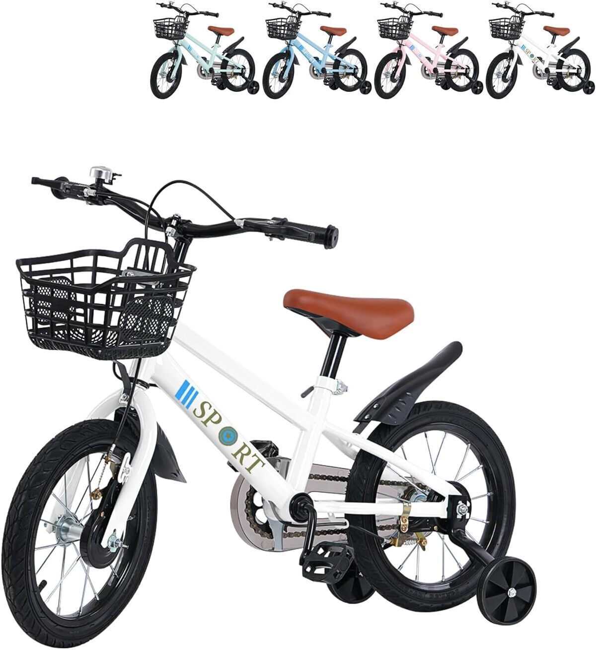 Test : xUANYU vélo enfant 16 pouces avec roues stabilisatrices