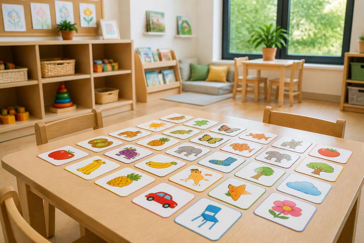 Introduction aux cartes de vocabulaire pour la maternelle