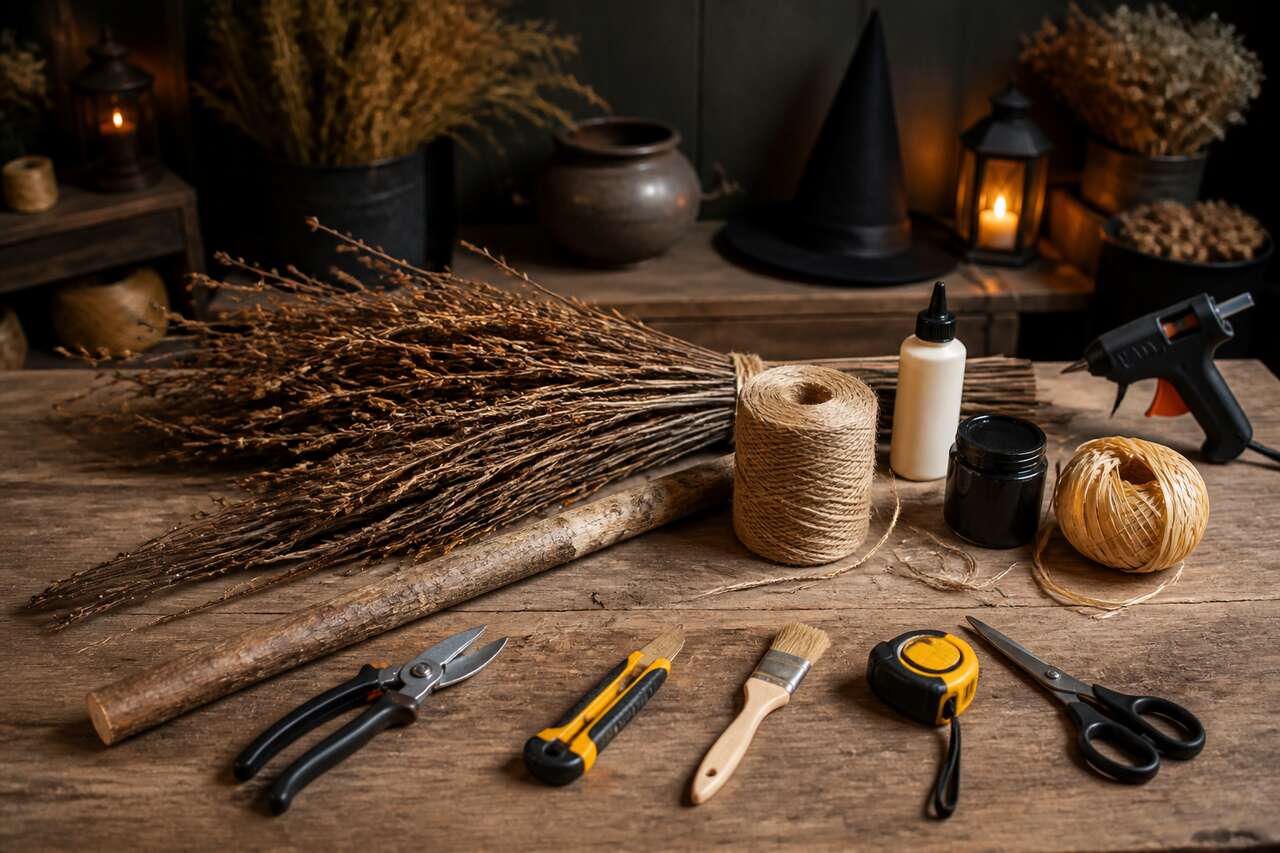 Comment fabriquer un balai de sorcière ?