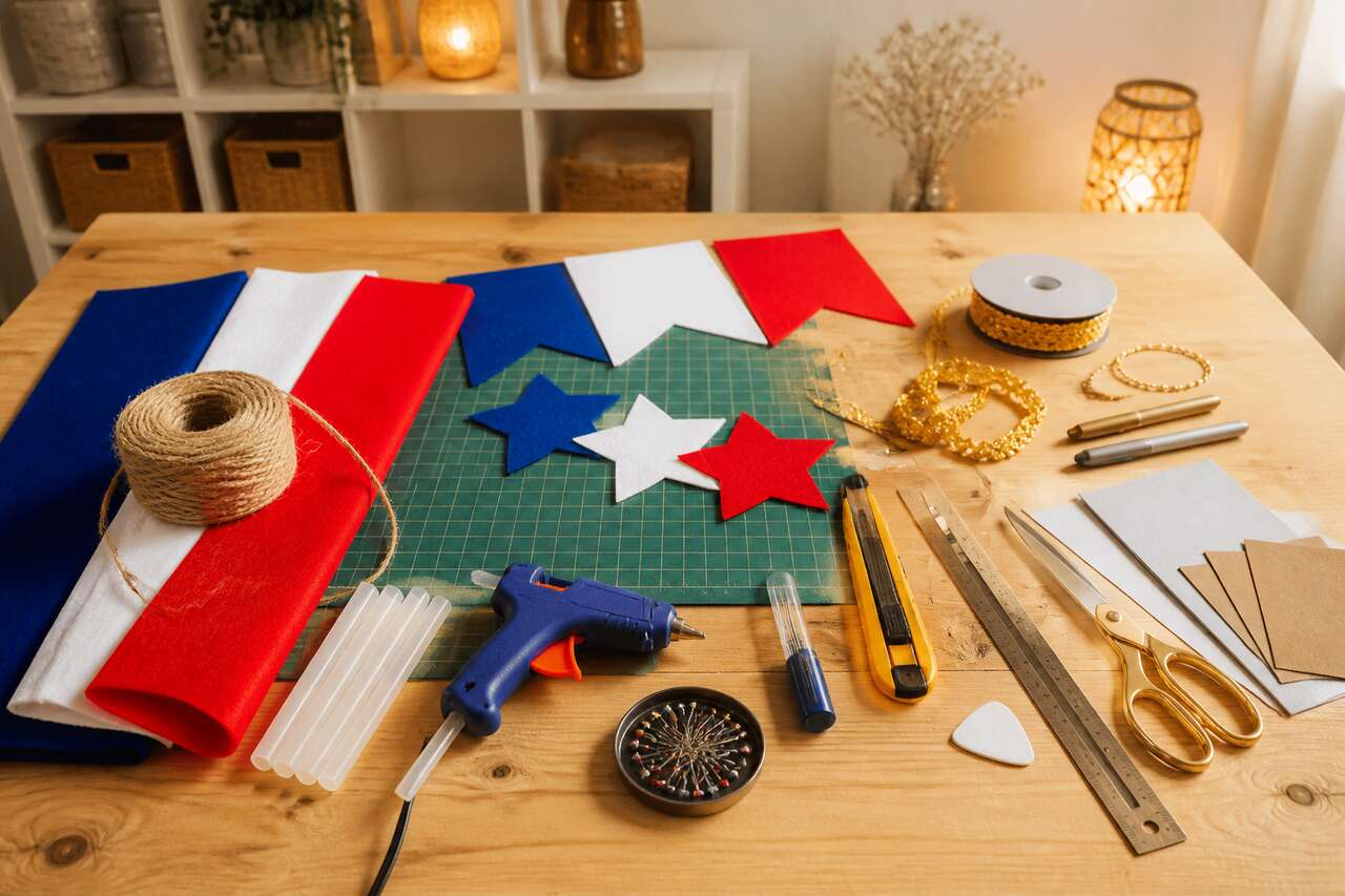 Fanions du 14 juillet : créez votre décoration DIY