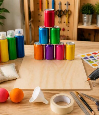 Comment fabriquer un chamboule-tout ?