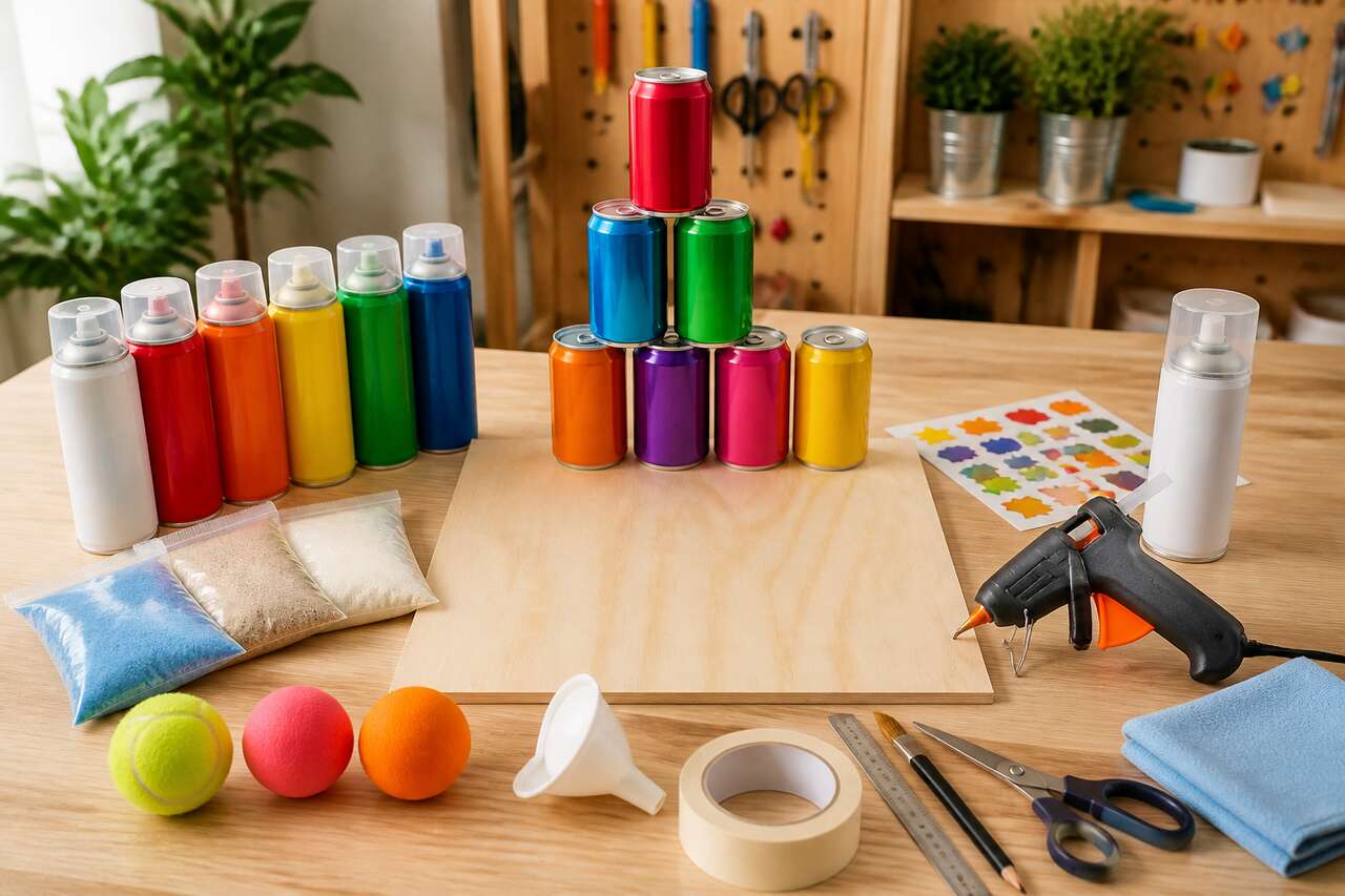Comment fabriquer un chamboule-tout ?