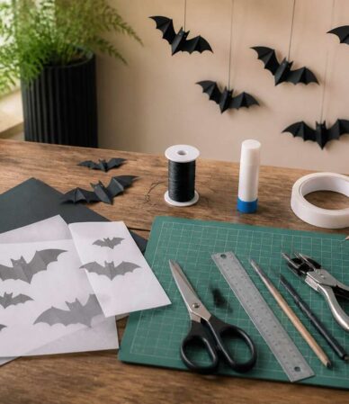 Comment fabriquer des chauves-souris en papier ?