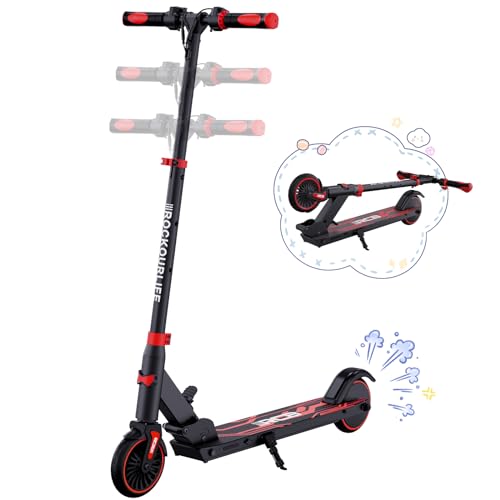 Test trottinette RCB R12 : électrique, pliable, fun pour les 6-12 ans