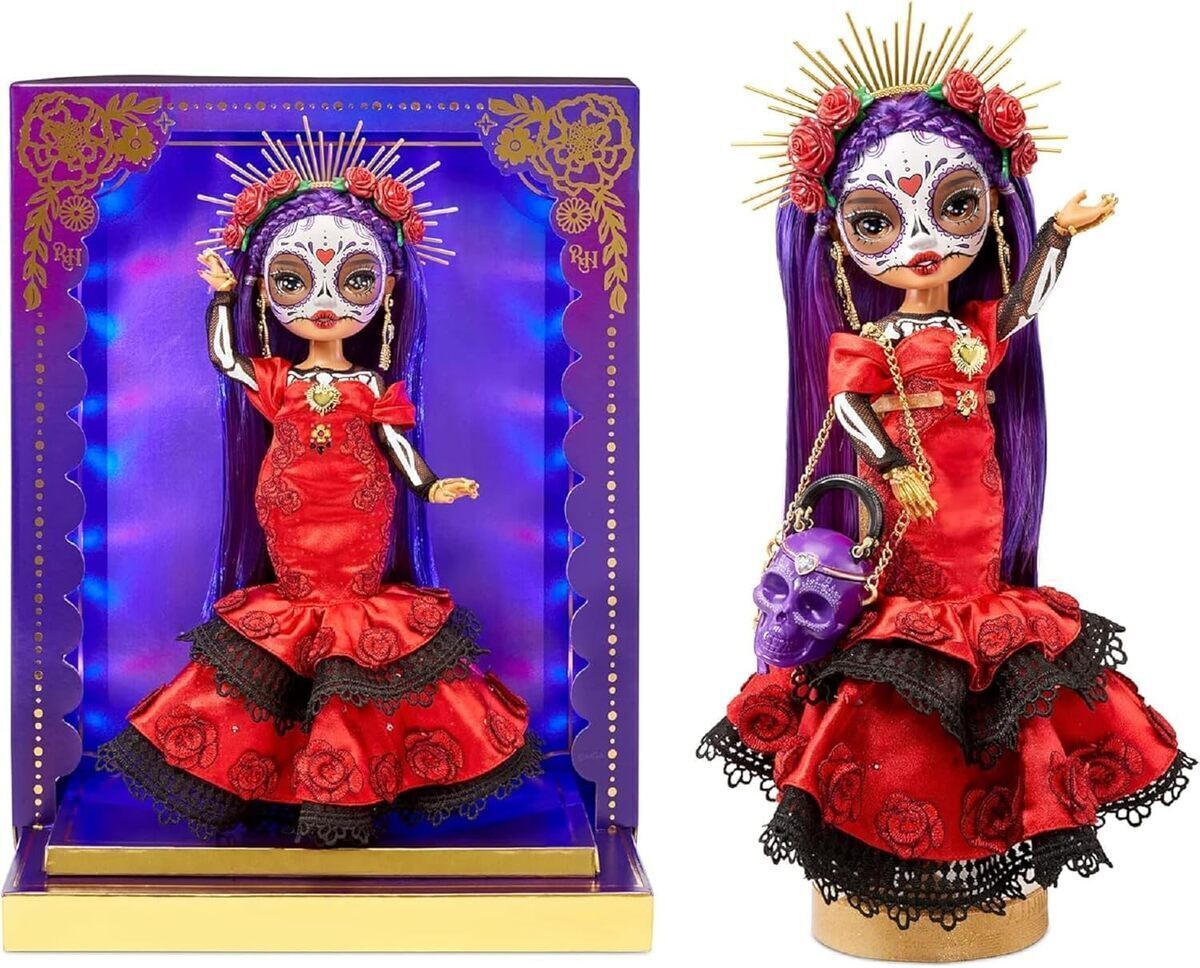 Avis : poupée collector Maria Garcia de Rainbow High, édition día de los muertos