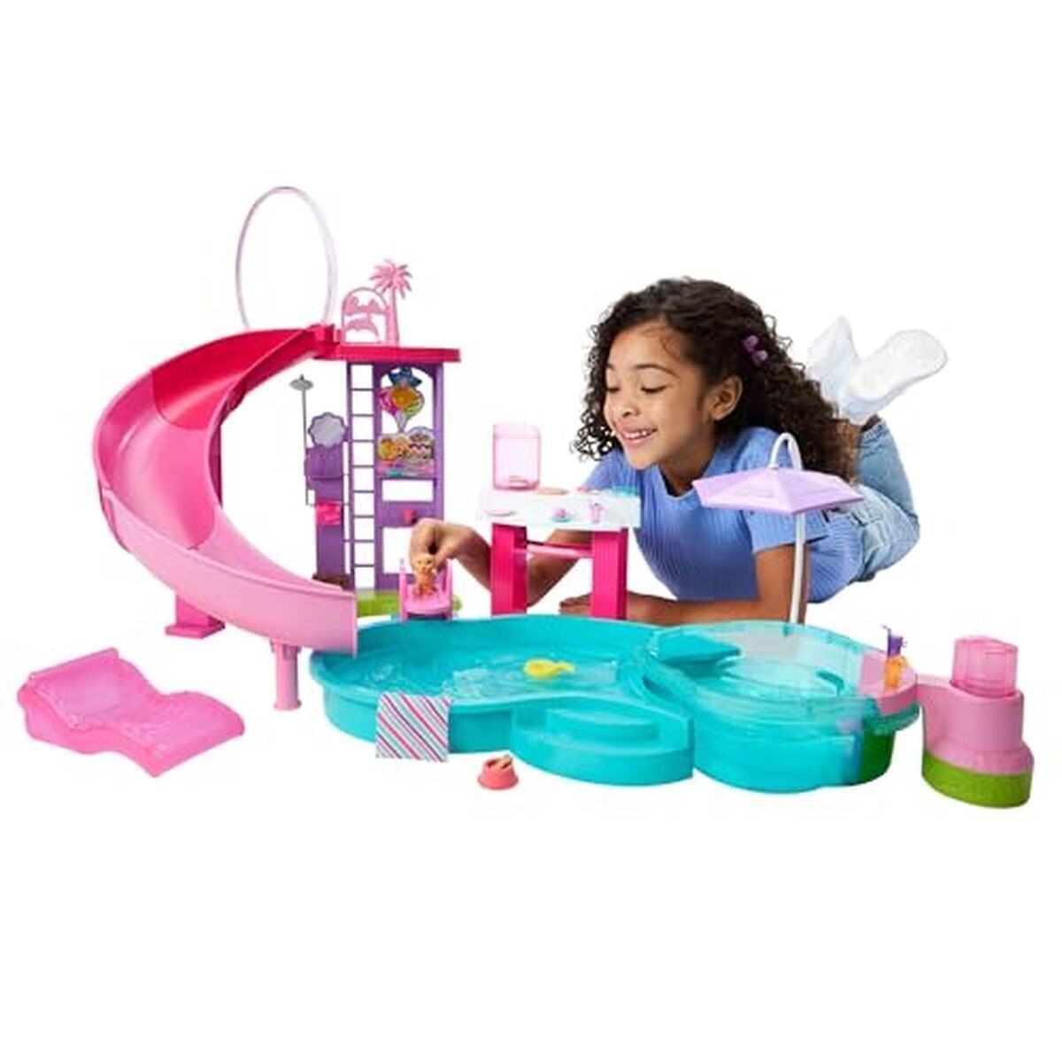 Test : barbie coffret piscine de rêve JKG83, plongez dans l'univers des jeux d'eau
