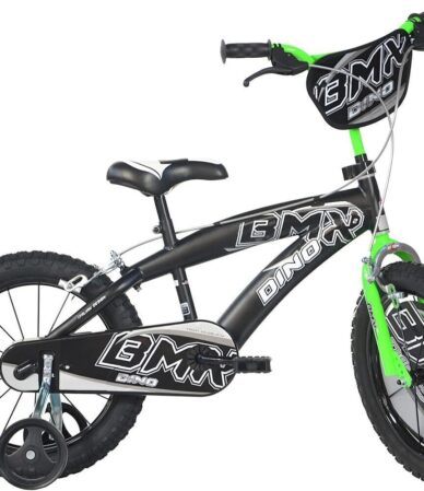 Test du vélo garçon Dino 16