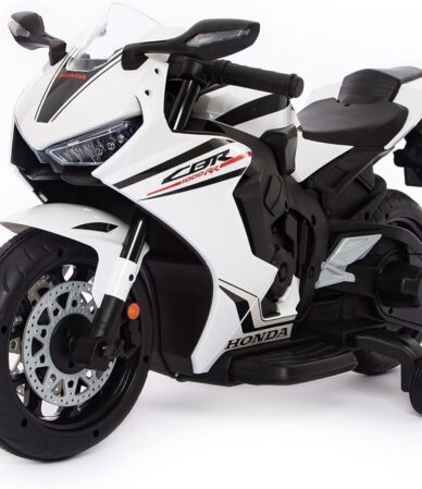 Test de la moto électrique enfants BabyCar Honda CBR 12V : divertissement et performance au rendez-vous
