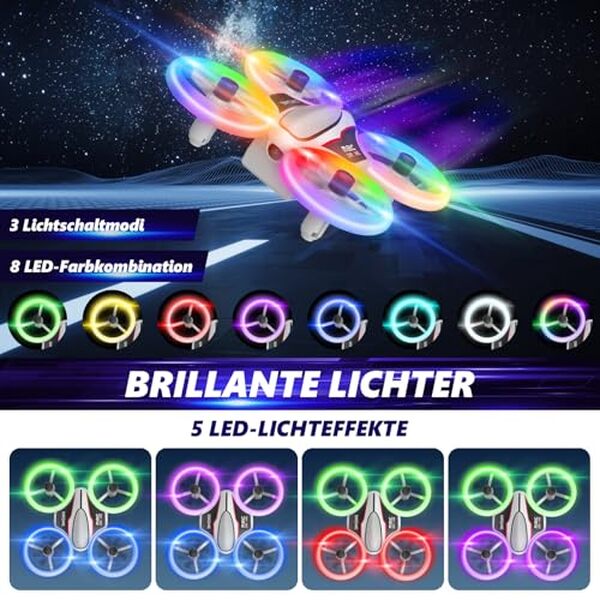Découvrez notre test complet du mini drone lumineux avec caméra 1080P : performances, autonomie et prix pour les enfants. Guide d'achat et avis. 