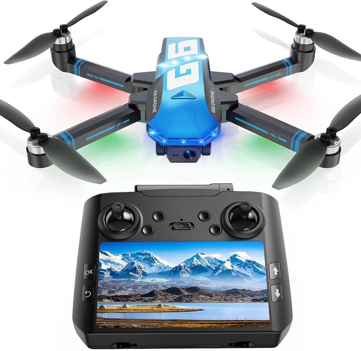 Test du drone avec caméra 4K pliable C0