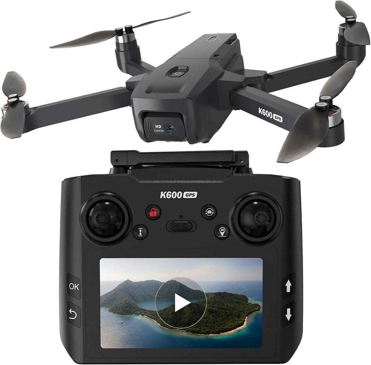 Test du drone GPS avec caméra et écran LCD 4.5" : performance et innovation