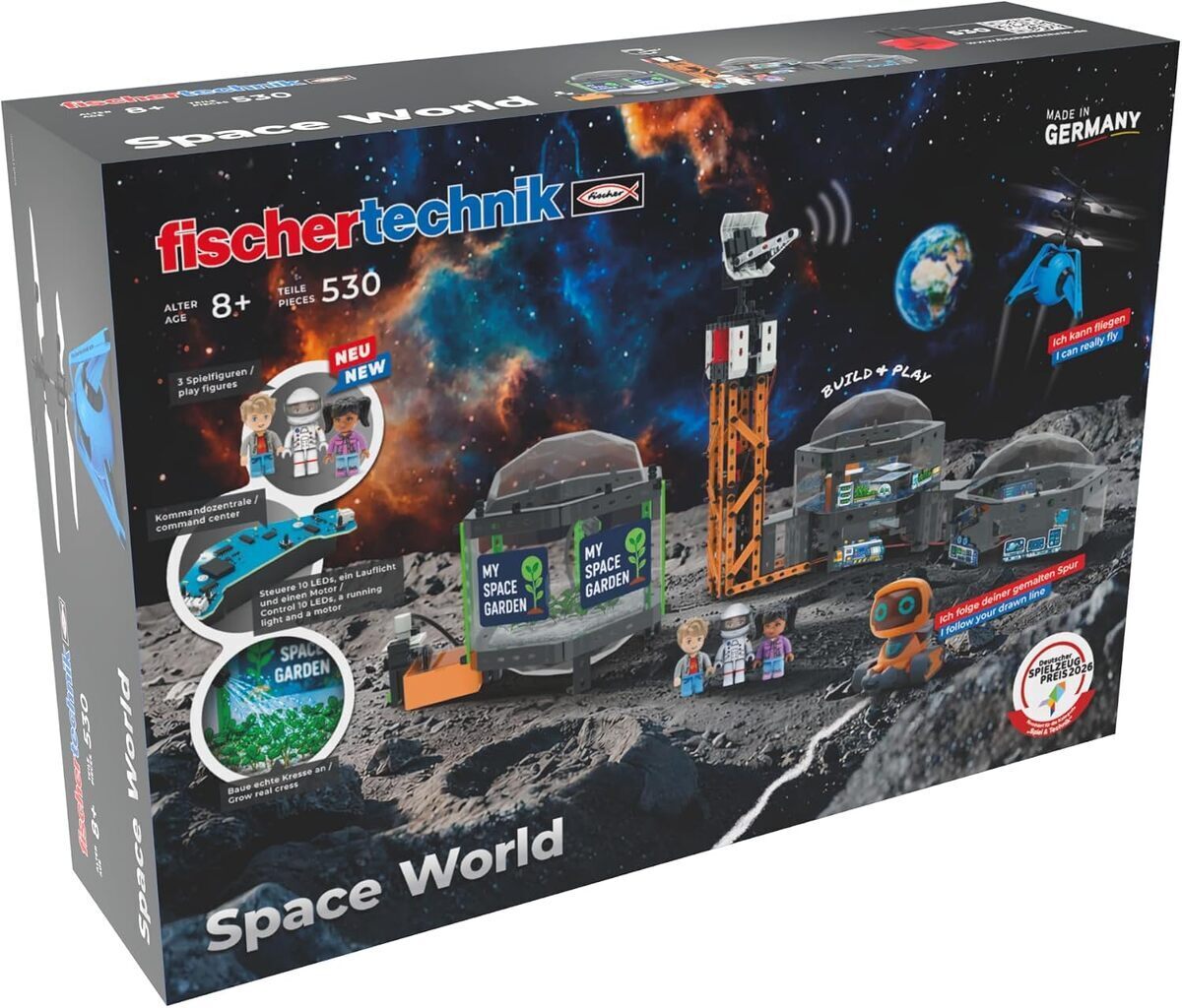 Test : fischertechnik Space World, jeu de l'espace dès 8 ans